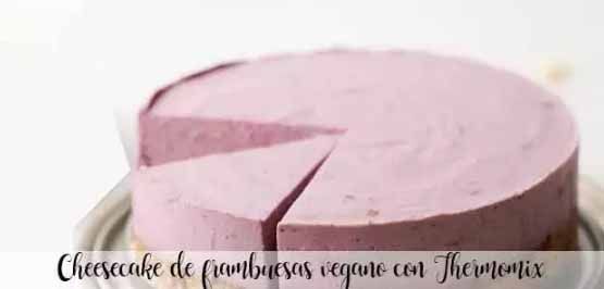 Cheesecake vegana ai lamponi con Bimby