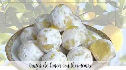 Tartufi al limone con il Bimby