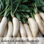 Daikon con peperoni Bimby