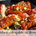Costine di maiale in agrodolce con Bimby