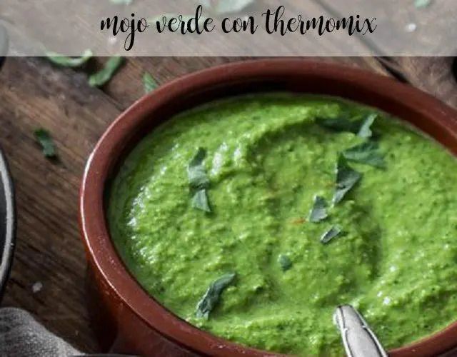 Come preparare il mojo verde con il Thermomix