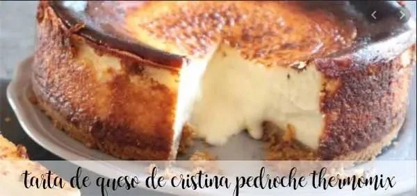 La cheesecake di Cristina Pedroche con il thermomix