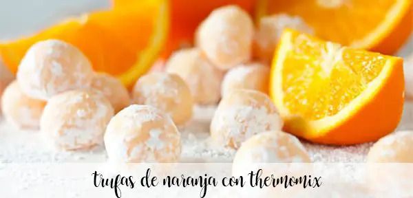 Tartufi all'arancia con il thermomix