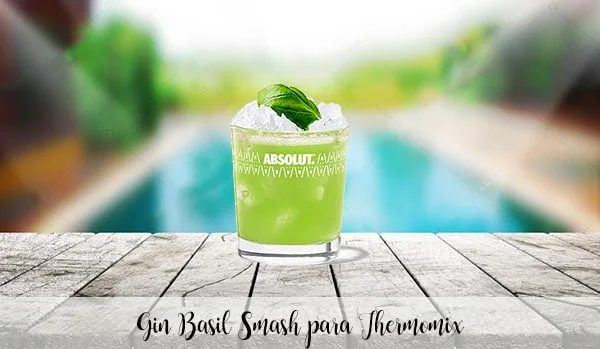 Basil Smash Gin per Bimby