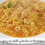 Riso con cipolla e merluzzo al Bimby