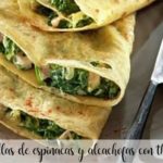 Quesadillas di spinaci e carciofi con il Bimby