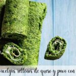 involtini di bietole ripieni di formaggio e tacchino al Bimby