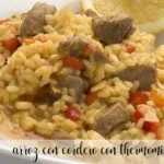 riso con agnello Bimby