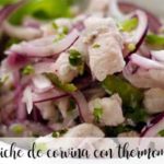 Ceviche alla Corvina con Bimby