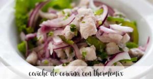 Ceviche alla Corvina con Bimby