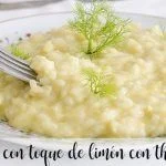 Risotto al limone con Bimby
