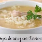 Zuppa di riso con Bimby