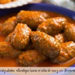 Soutzoukakia: polpette turche in salsa di riso con Bimby