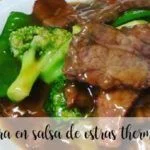 Vitello con salsa di ostriche con Bimby