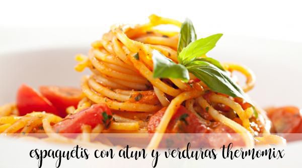 Spaghetti al tonno e verdure al Bimby