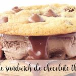 Helado de Sandwich de chocolate con Thermomix