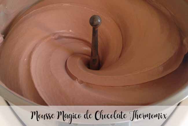 Mousse al cioccolato magica Bimby
