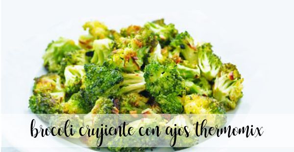 Broccoli croccanti con aglio Bimby