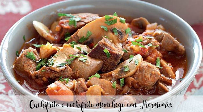 Cuchifrito o cochifrito manchego con Thermomix