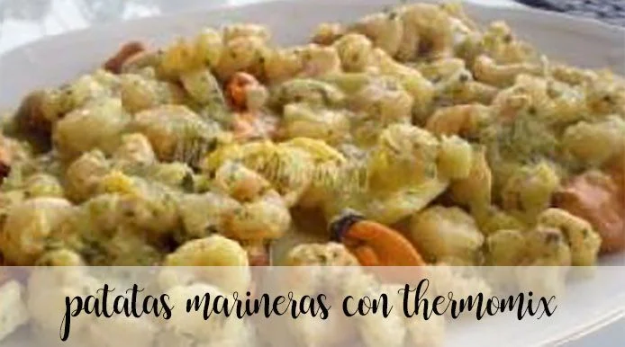 Patate ai frutti di mare con Bimby