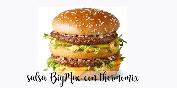 Salsa Big Mac con Bimby