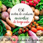 650 ricette di verdure di stagione a novembre con Bimby