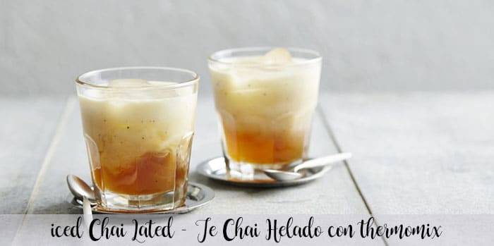 Iced Chai Latted - Tè freddo Chai con Bimby