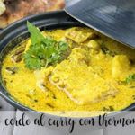 Braciola di maiale al curry con Bimby