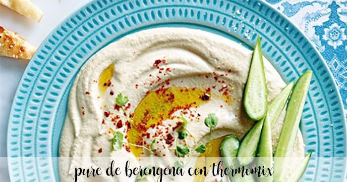 pure de berengena con thermomix