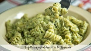 Farfalle al pesto di broccoli del Bimby