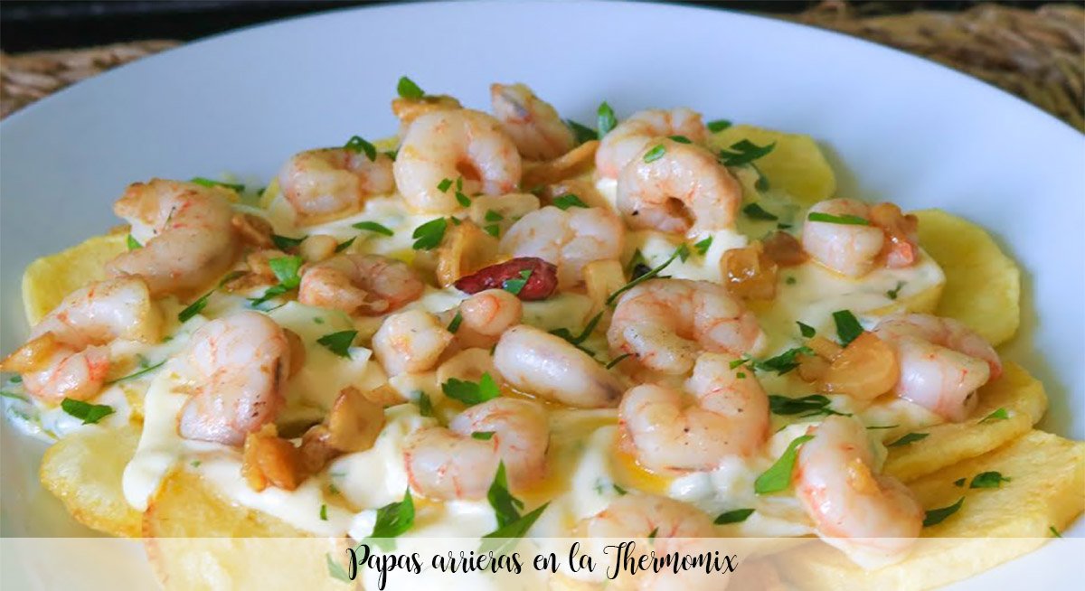 Papas arrieras en la Thermomix