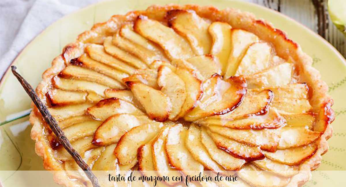 Tarta de manzana con freidora de aire Air fryer