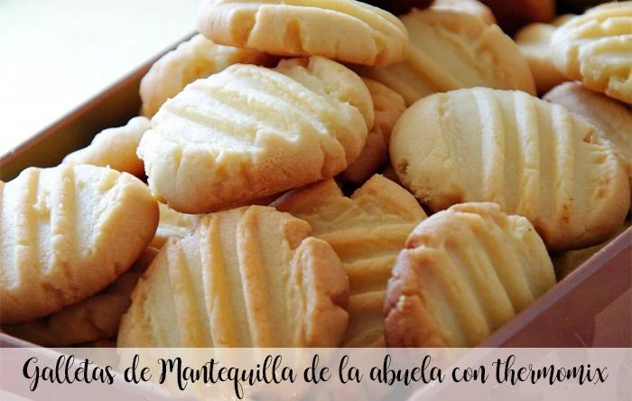 Biscotti al burro della nonna con Bimby