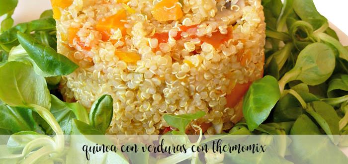 Quinoa con porri e zucchine con Bimby