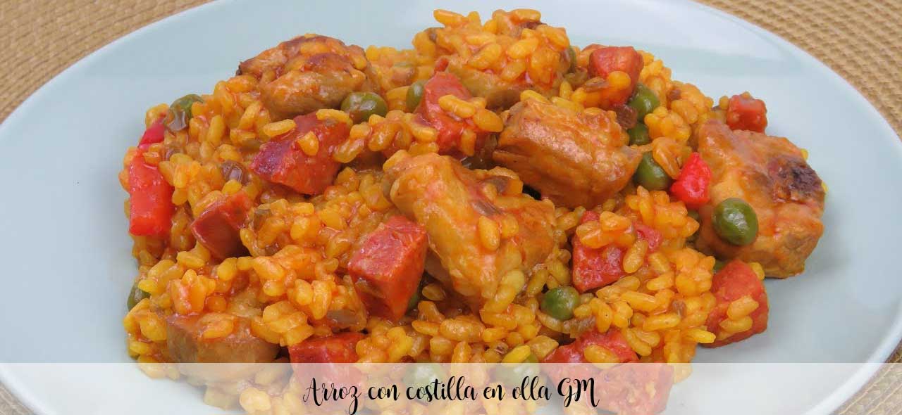 Arroz con costilla en olla GM