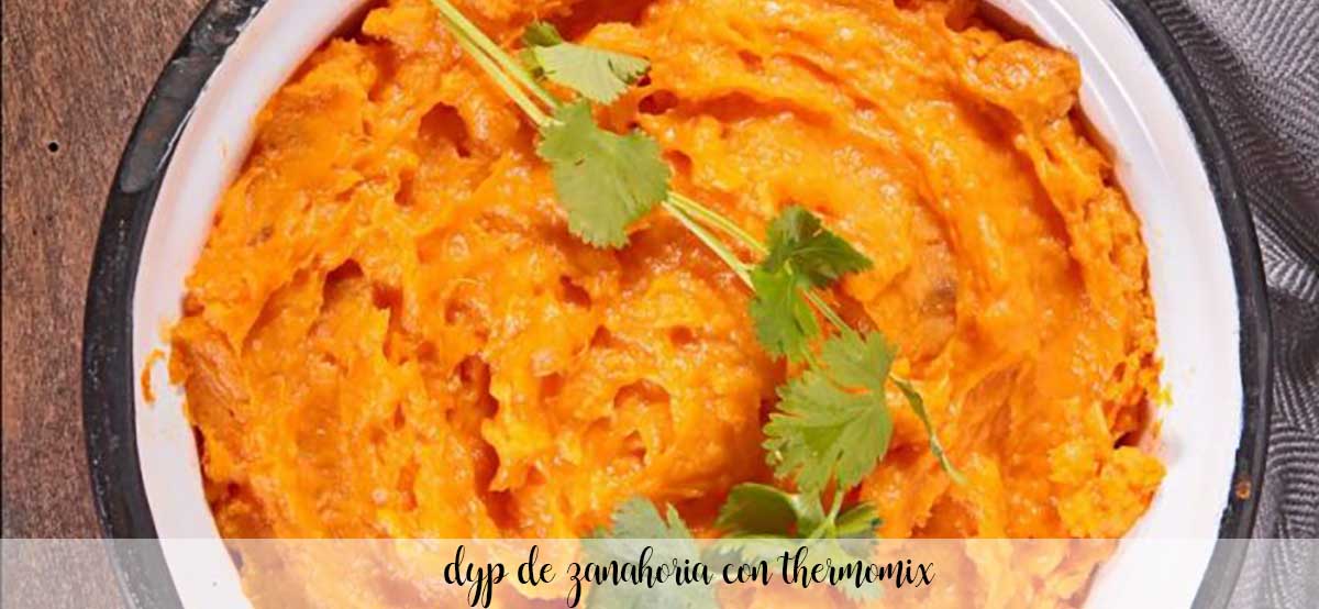 Dyp de zanahoria con thermomix