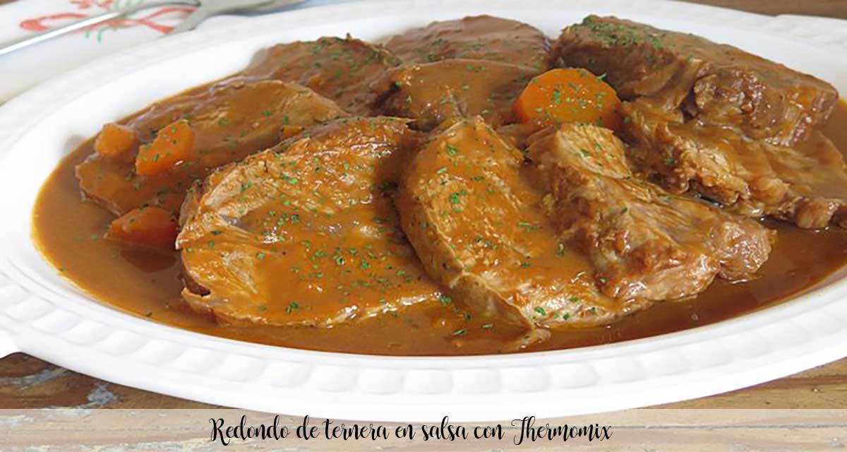 Redondo de ternera en salsa con Thermomix