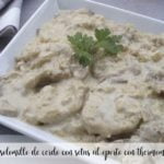 Solomillo de cerdo con setas al Oporto con Thermomix