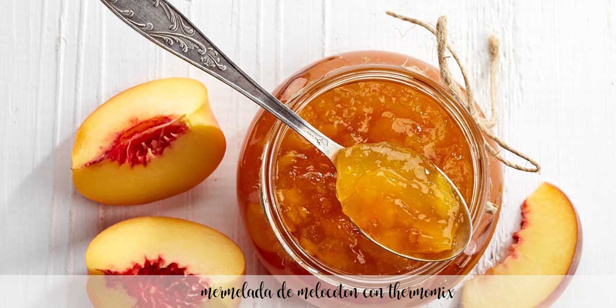 Mermelada de melocot&oacute;n con Thermomix
