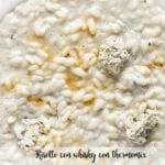 Risotto con whisky con thermomix