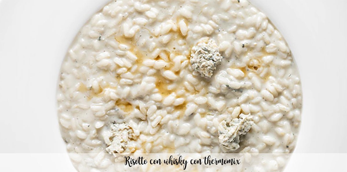 Risotto con whisky con thermomix
