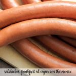 salchichas frankfurt al vapor con thermomix