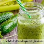 sorbete de detox de apio con Thermomix