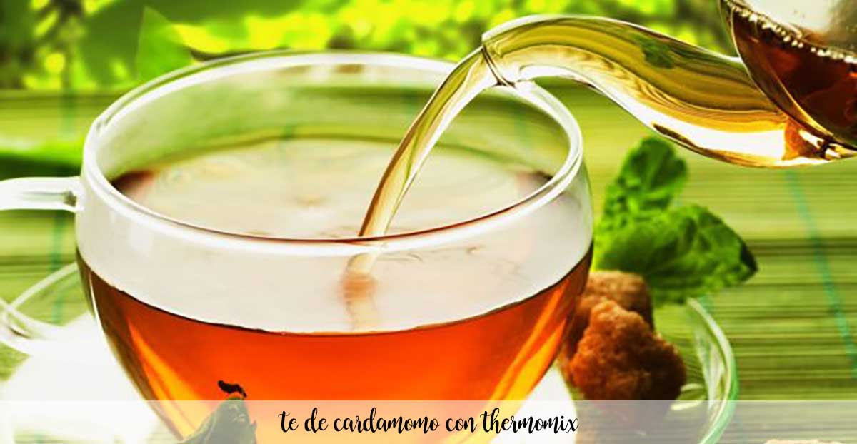 te de cardamomo con thermomix