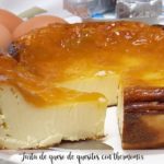 Tarta de queso de quesitos con thermomix