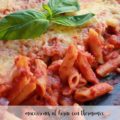 Macarrones al horno con thermomix