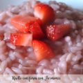 Risotto con fresas con Thermomix