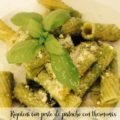 Rigatoni con pesto de pistacho con thermomix
