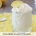 Crema Helada de Limon con thermomix