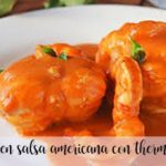 rape en salsa americana con la Thermomix